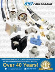 new rf and microwave parts catalog from pasternack enterprises